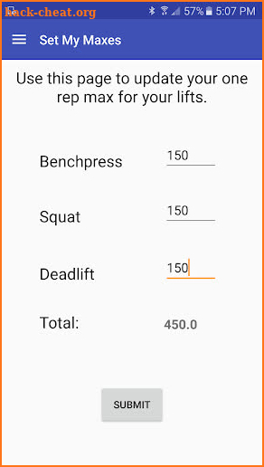 Sheiko Powerlifting Workout screenshot