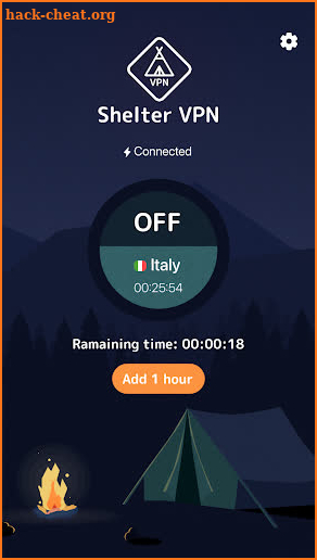 Shelter VPN screenshot