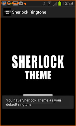 Sherlock Ringtone screenshot