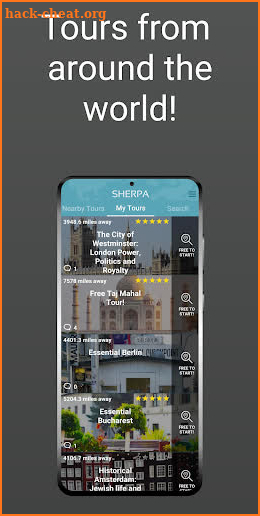 Sherpa: AR Walking City Tours screenshot