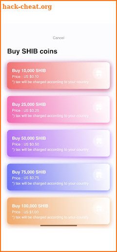 SHIB Miner 39 screenshot