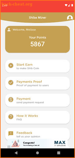 Shiba Mining - Shib Coin Miner screenshot