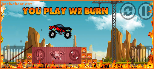 Shiba Truck-The Coin Burn Game screenshot