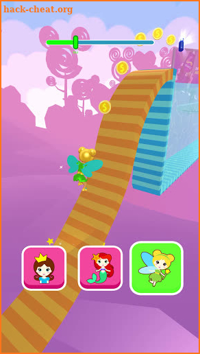 Shift Princess: fairy car games. Drive ahead race! screenshot