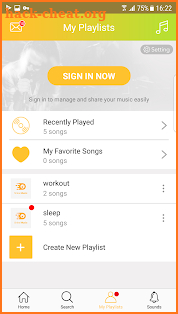 ShineMusic screenshot