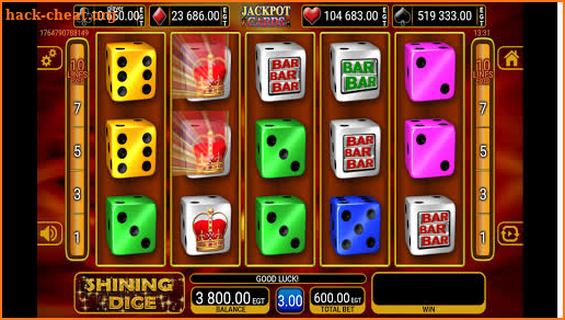 Shining Crown Dice Slot screenshot