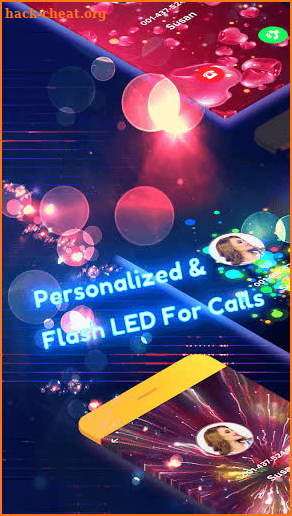 Shining Flash Phone - Color Themes & Call Screen screenshot