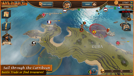 Ships of Battle: Age of Pirates screenshot