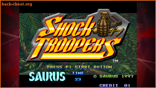 SHOCK TROOPERS ACA NEOGEO screenshot