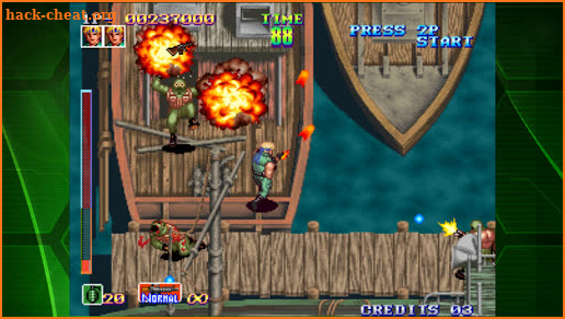 SHOCK TROOPERS ACA NEOGEO screenshot