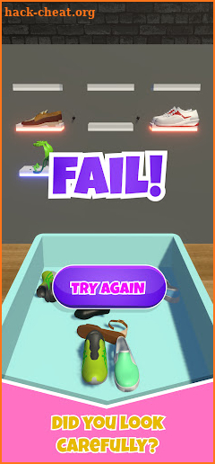 Shoe Match 3D screenshot