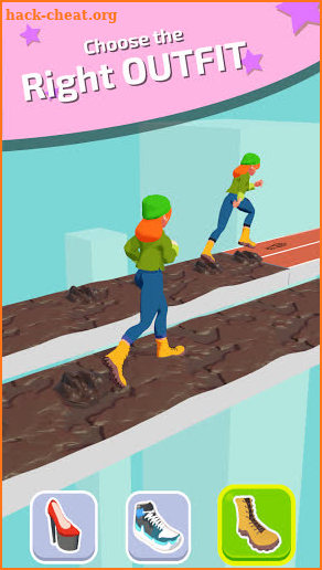 Shoe Race screenshot