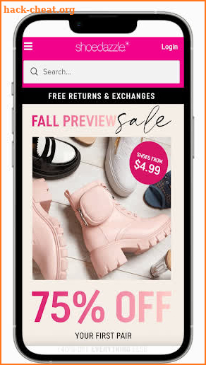 Shoedazzle Shopping screenshot