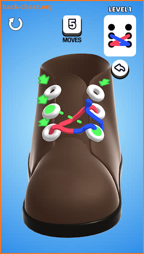 Shoelace Puzzle screenshot