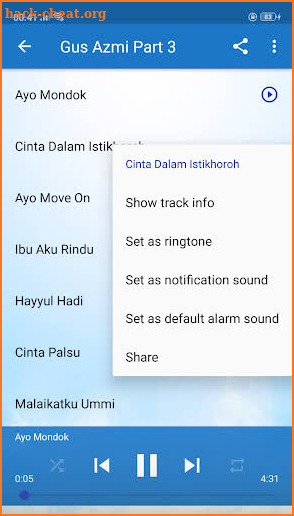 Sholawat Gus Azmi Offline Lengkap Terbaru 2019 screenshot