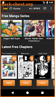 Shonen Jump Manga Reader screenshot