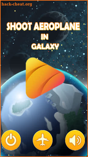 Shoot Aeroplane in Galaxy screenshot