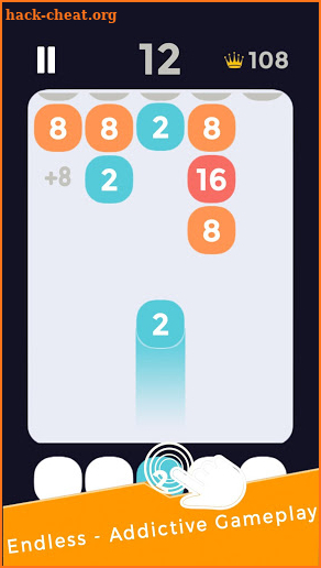 Shoot And Merge 2048 screenshot