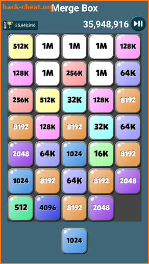 Shoot n Merge: 2048 screenshot