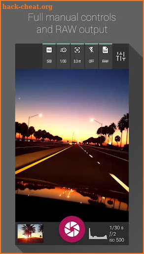 Shoot - Pro Photo Camera screenshot