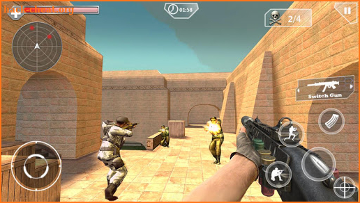 Shoot Strike Gun Fire screenshot