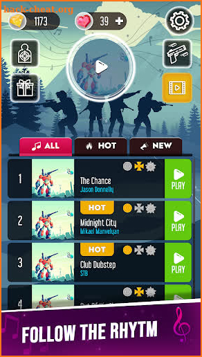 Shoot The Beat - Gun Sync Music Game screenshot