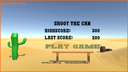 Shoot the Cans screenshot