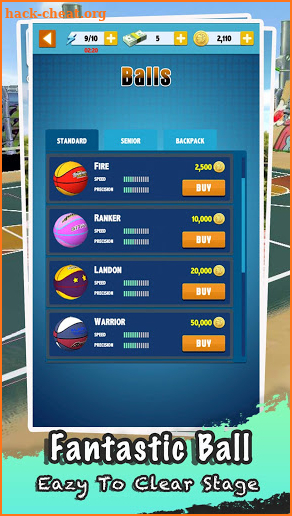 Shooting Basketball-Master Throw Ball Challenge screenshot