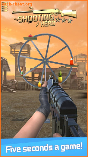 Shooting Hero: Gun Shooting Range Target Game Free screenshot