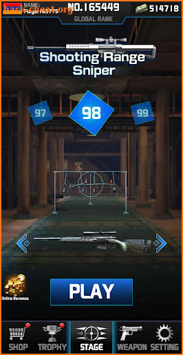 Shooting Range Sniper: Target Shooting Games Free screenshot