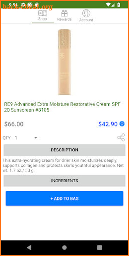 Shop Arbonne screenshot