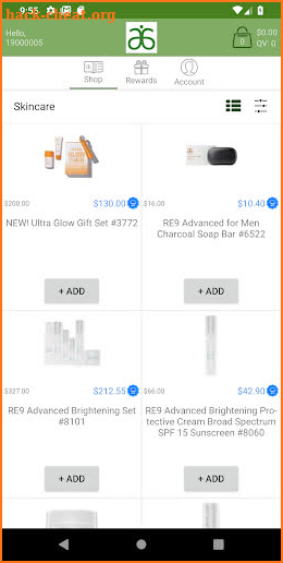 Shop Arbonne screenshot