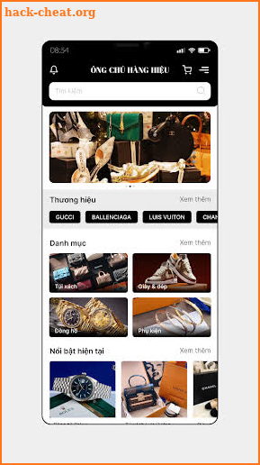 Shop Hàng Hiệu screenshot