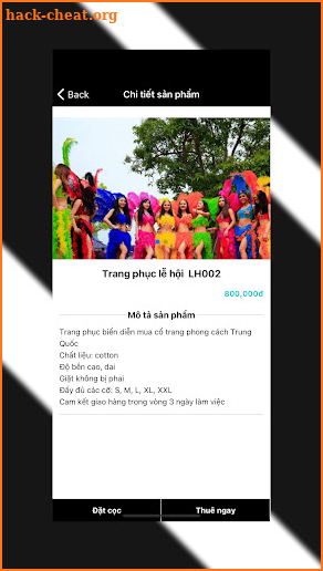 Shop Trang Phục Biểu Diễn screenshot