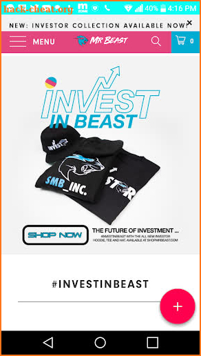 ShopMrBeast screenshot