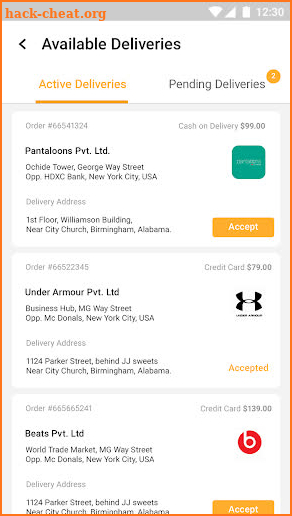 Shopperz Delivery screenshot