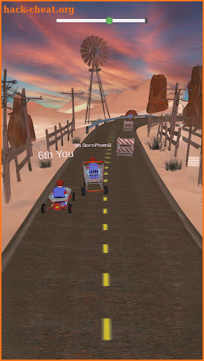 Shopping Cart Race League screenshot