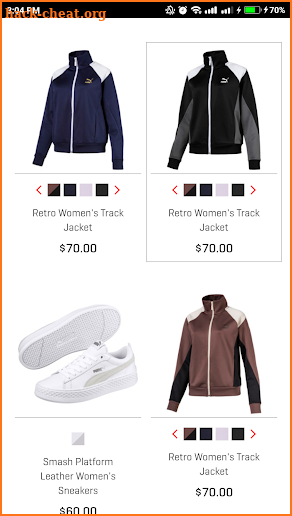 Shopping in Puma screenshot