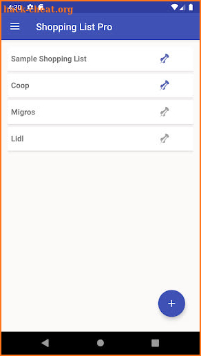 Shopping List Pro screenshot