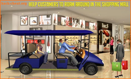 Shopping Mall Easy Taxi Driver Car Simulator Games screenshot