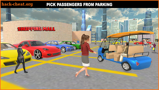 Shopping Mall Rush Taxi: City Driver Simulator screenshot