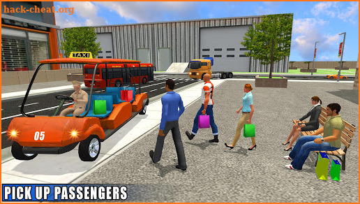 Shopping Mall Smart Taxi Drive screenshot