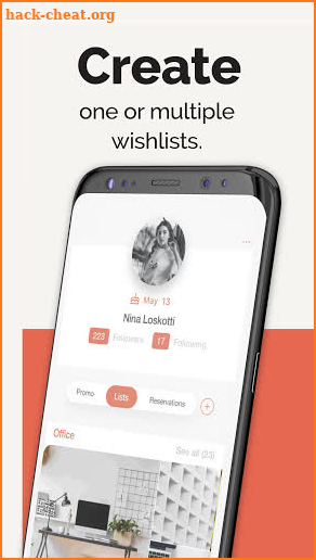 Shopping wishlist by Giftbuster screenshot