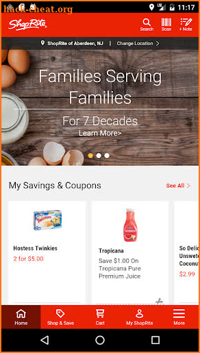 ShopRite screenshot