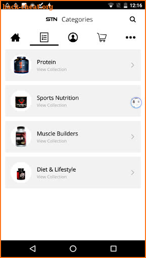 ShopTotalNutrition screenshot