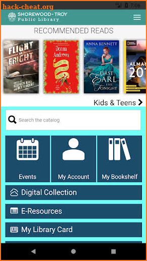 Shorewood-Troy Library screenshot