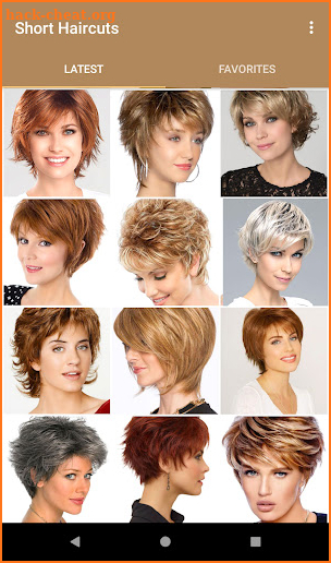 Short Haircuts for women screenshot