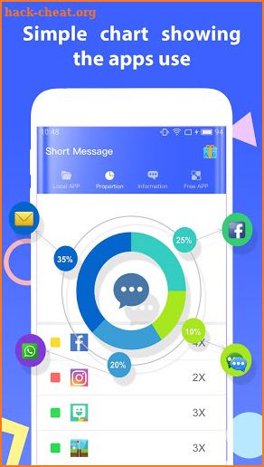 Short Message screenshot