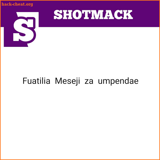 Shotmack screenshot