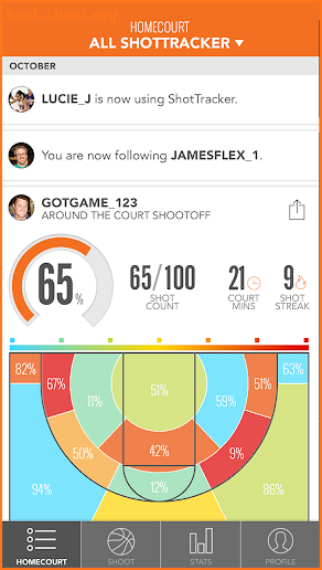 ShotTracker Player screenshot